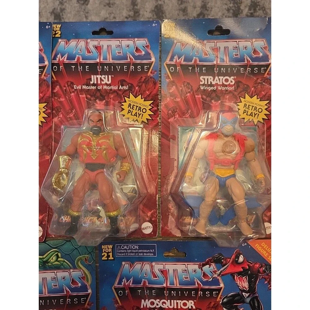 Mattel Motu Origins Lot Of 9 (New)